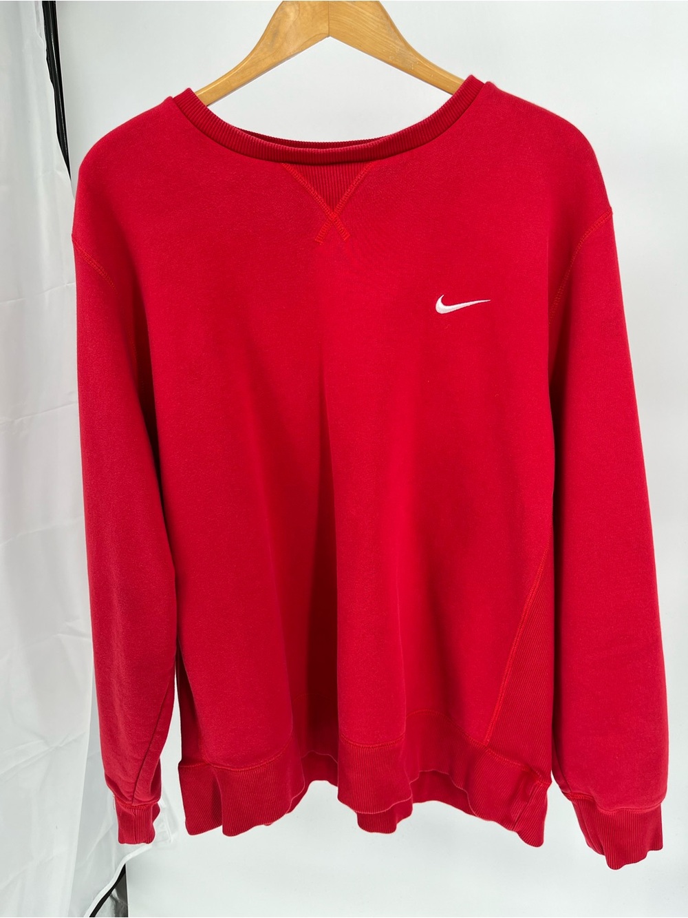 Nike Athletic Dept. Red Crewneck Sweatshirt XXL Vintage Y2K